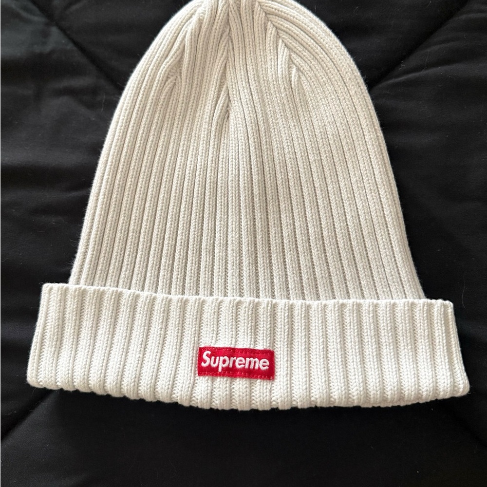 Supreme Beanie White Unisex OS